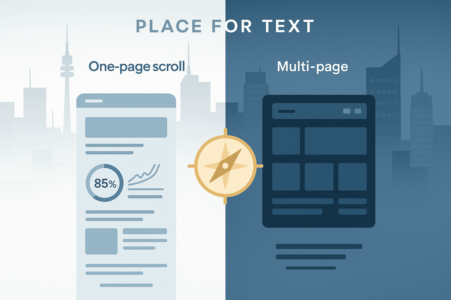 Wiener KMU schnell online: One-Pager vs Multi-Page Website – die richtige Entscheidung für deinen Erfolg